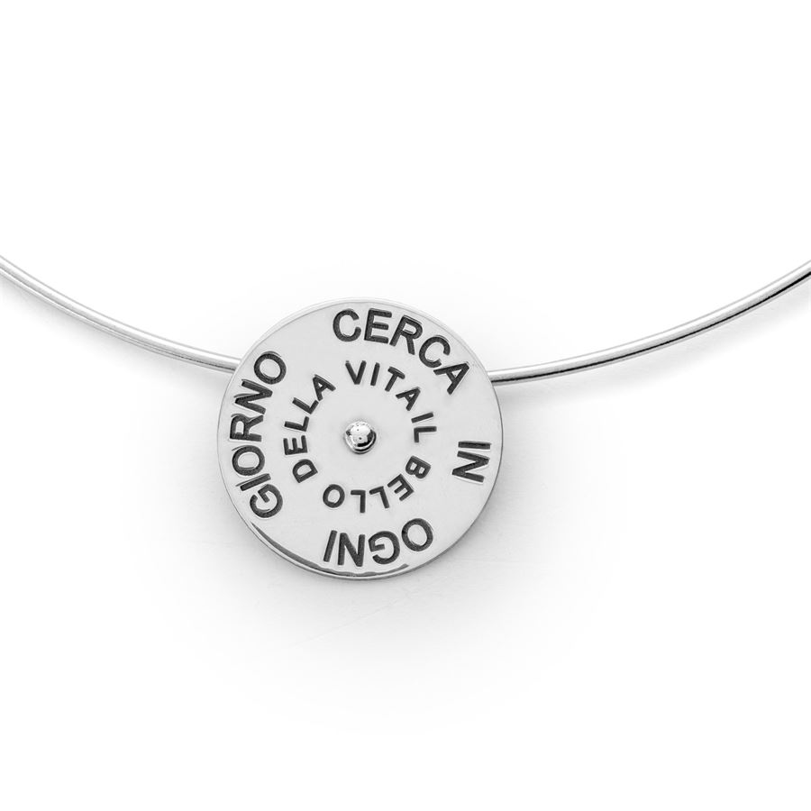 Medaglia beneaugurale in argento STELLA DEI VENTI | CD B VITA PALLARG